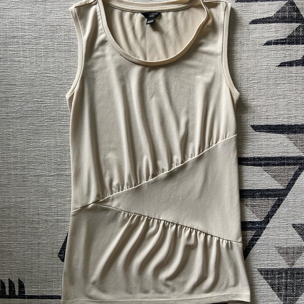 Ann Taylor Classic Beige Top